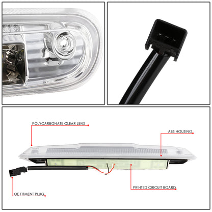 LUZ DE FRENO 07-13 CHEVY SILVERADO 1500, 1500HD, GMC SIERRA 1500, 1500HD / 07-14 SILVERADO 2500, 3500, HD MODELS, GMC SIERRA 2500, 3500, HD MODELS / 09-10 HUMMER H3T - 3D - LED - CHROME