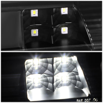 LUZ DE FRENO 14-20 CHEVY SILVERADO 1500, GMC SIERRA 1500 / 15-20 SILVERADO 2500HD, 3500HD, SIERRA 2500HD, 3500HD / 2019 GMC SIERRA 1500 LIMITED - FITS MODELS WITH CARGO LIGHT - 3D - LED - BLACK