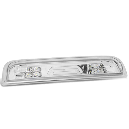 LUZ DE FRENO 14-20 CHEVY SILVERADO 1500, GMC SIERRA 1500 / 15-20 SILVERADO 2500HD, 3500HD, SIERRA 2500HD, 3500HD / 2019 GMC SIERRA 1500 LIMITED - FITS MODELS WITH CARGO LIGHT - 3D - LED - CHROME