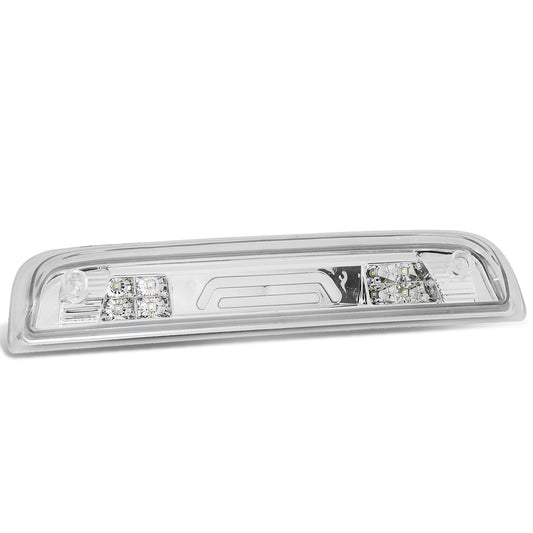 LUZ DE FRENO 14-20 CHEVY SILVERADO 1500, GMC SIERRA 1500 / 15-20 SILVERADO 2500HD, 3500HD, SIERRA 2500HD, 3500HD / 2019 GMC SIERRA 1500 LIMITED - FITS MODELS WITH CARGO LIGHT - 3D - LED - CHROME