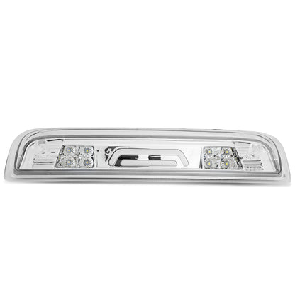 LUZ DE FRENO 14-20 CHEVY SILVERADO 1500, GMC SIERRA 1500 / 15-20 SILVERADO 2500HD, 3500HD, SIERRA 2500HD, 3500HD / 2019 GMC SIERRA 1500 LIMITED - FITS MODELS WITH CARGO LIGHT - 3D - LED - CHROME