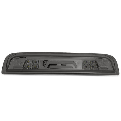 LUZ DE FRENO 14-20 CHEVY SILVERADO 1500, GMC SIERRA 1500 / 15-20 SILVERADO 2500HD, 3500HD, SIERRA 2500HD, 3500HD / 2019 GMC SIERRA 1500 LIMITED - FITS MODELS WITH CARGO LIGHT - 3D - LED - SMOKE