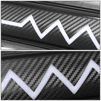 LUZ DE FRENO 14-20 CHEVY SILVERADO 1500 / 14-18 GMC SIERRA 1500 / 15-19 SILVERADO 2500, 3500, SIERRA 2500, 3500 / 2019 SIERRA 1500 LIMITED - FITS MODELS WITH CARGO LIGHT - 3D - SEQUENTIAL HEARTBEAT LED - BLACK