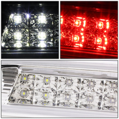 LUZ DE FRENO 14-20 CHEVY SILVERADO 1500, GMC SIERRA 1500 / 15-20 SILVERADO 2500HD, 3500HD, SIERRA 2500HD, 3500HD / 2019 SIERRA 1500 LIMITED - FITS MODELS WITH CARGO LIGHT - LED - CHROME