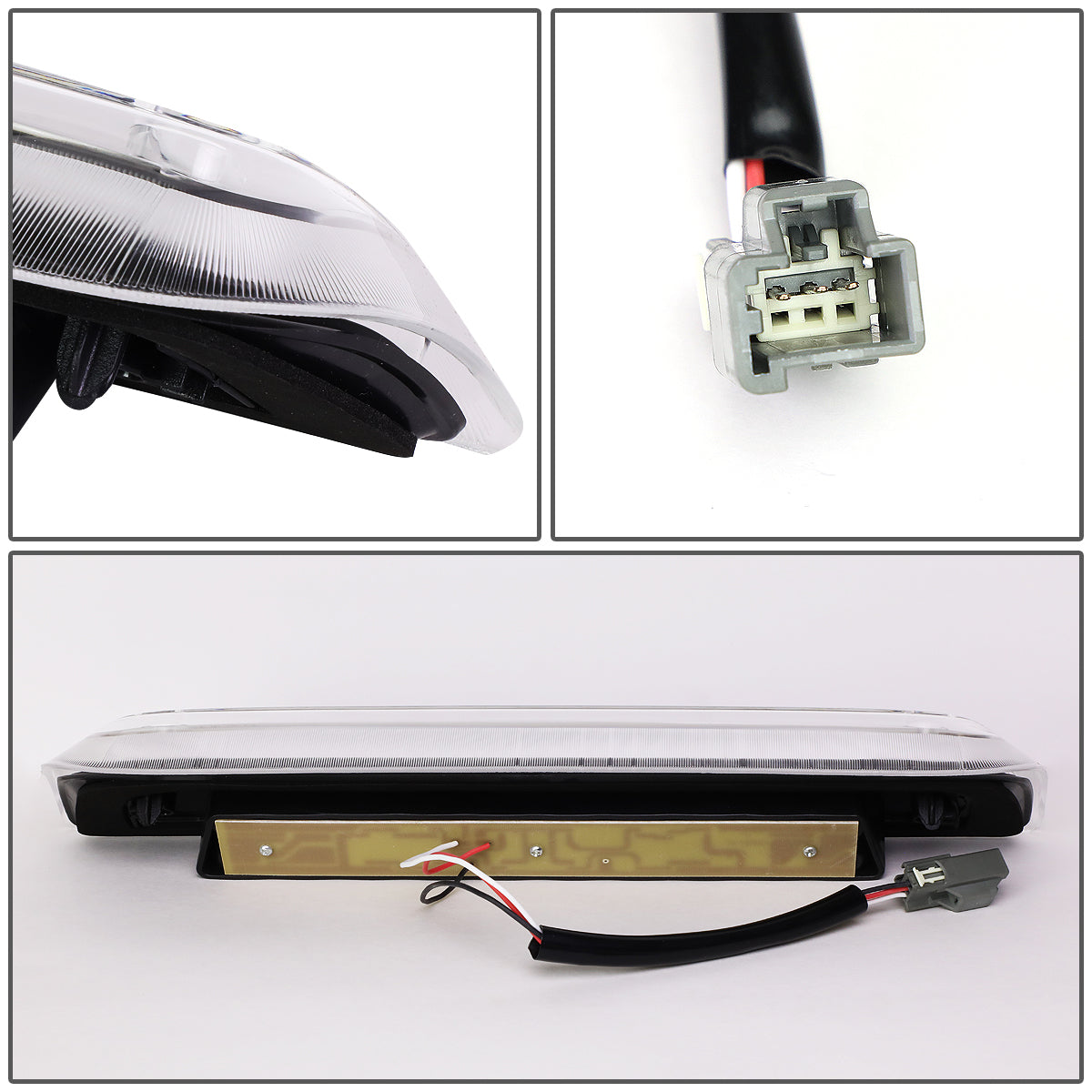 LUZ DE FRENO 14-20 CHEVY SILVERADO 1500, GMC SIERRA 1500 / 15-20 SILVERADO 2500HD, 3500HD, SIERRA 2500HD, 3500HD / 2019 SIERRA 1500 LIMITED - FITS MODELS WITH CARGO LIGHT - LED - CHROME