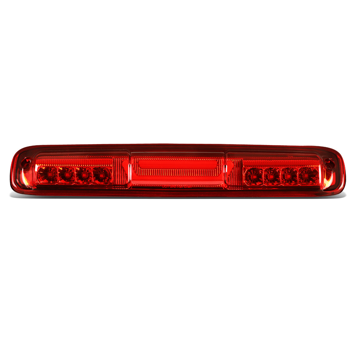 LUZ DE FRENO 99-06 CHEVY SILVERADO 1500, 2500, 3500, HD MODELS, GMC SIERRA 1500, 2500, 3500, HD MODELS / 2007 SILVERADO 1500, 2500, 3500, HD MODELS CLASSIC, SIERRA 1500, 2500, 3500 , HD MODELS CLASSIC - 3D - LED - RED
