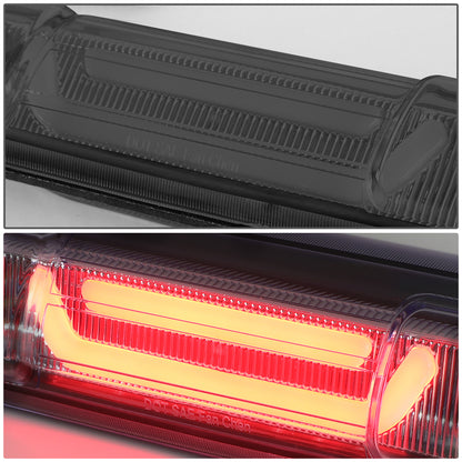 LUZ DE FRENO 99-06 CHEVY SILVERADO 1500, 2500, 3500, HD MODELS, GMC SIERRA 1500, 2500, 3500, HD MODELS / 2007 SILVERADO 1500, 2500, 3500, HD MODELS CLASSIC, SIERRA 1500, 2500, 3500 , HD MODELS CLASSIC - 3D - LED - SMOKE