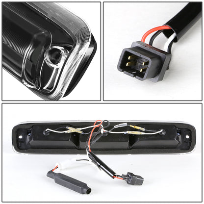 LUZ DE FRENO 99-06 CHEVY SILVERADO 1500, 2500, 3500, HD MODELS, GMC SIERRA 1500, 2500, 3500, HD MODELS / 2007 SILVERADO 1500, 2500, 3500, HD MODELS CLASSIC, SIERRA 1500, 2500, 3500 , HD MODELS CLASSIC - LED - BLACK