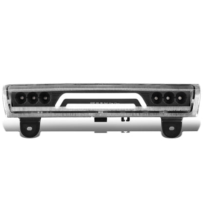 LUZ DE FRENO 00-06 CHEVY SUBURBAN 1500, 2500, TAHOE, GMC YUKON, YUKON XL 1500, 2500 - FITS LIFTGATE MODEL REAR DOORS ONLY - 3D - LED - BLACK