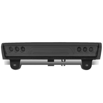 LUZ DE FRENO 00-06 CHEVY SUBURBAN 1500, 2500, TAHOE, GMC YUKON, YUKON XL 1500, 2500 - FITS LIFTGATE MODEL REAR DOORS ONLY - 3D - LED - SMOKE