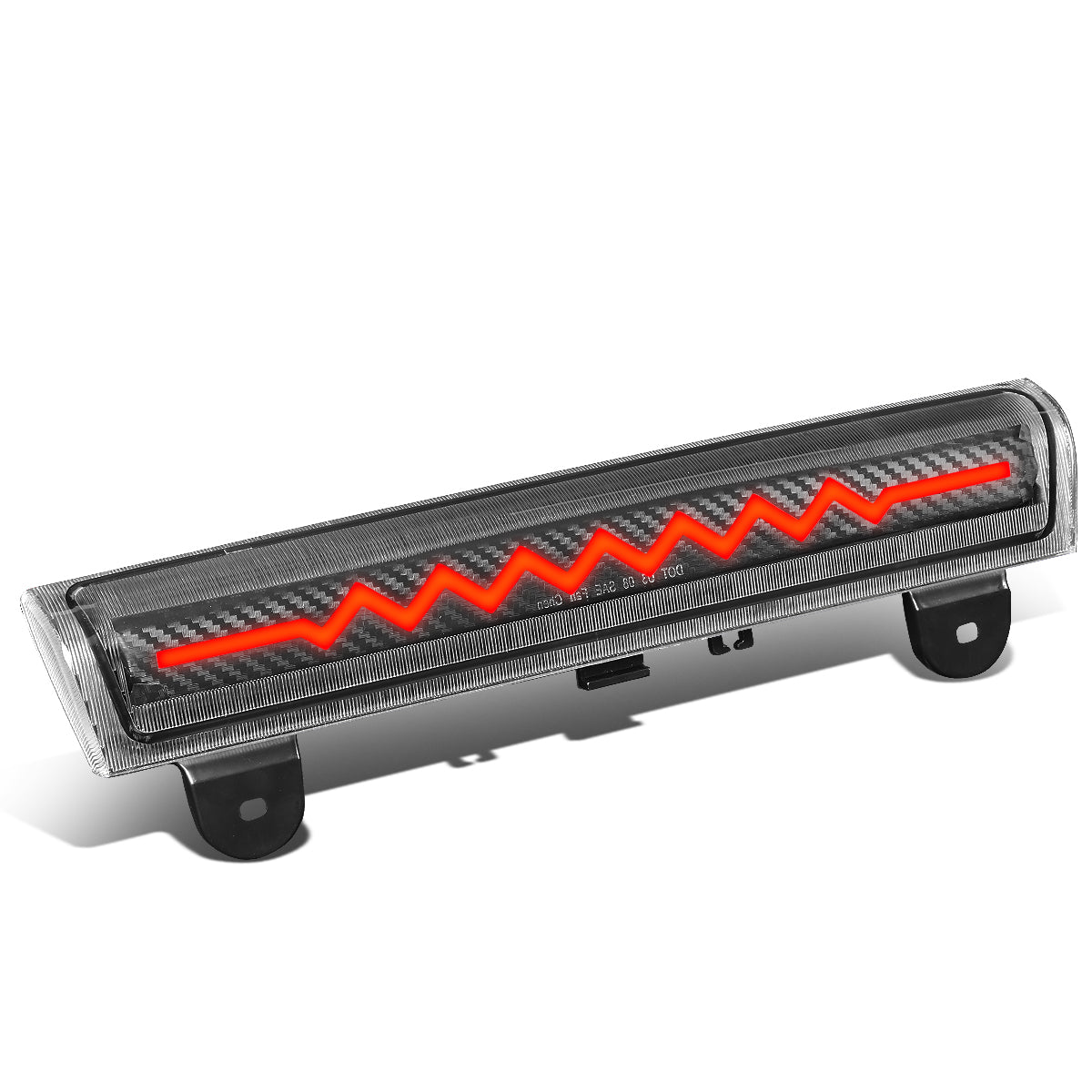 LUZ DE FRENO 00-06 CHEVY SUBURBAN 1500, 2500, TAHOE, GMC YUKON, YUKON XL 1500, 2500 - FITS LIFTGATE MODEL REAR DOORS ONLY - 3D - SEQUENTIAL HEARTBEAT LED - BLACK