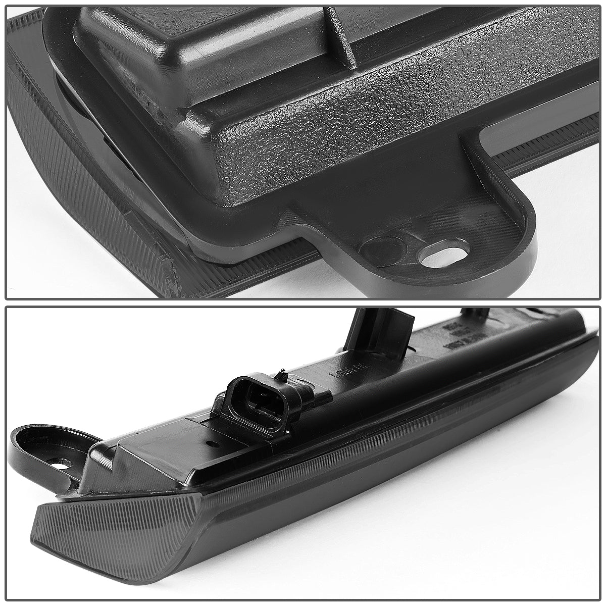 LUZ DE FRENO 00-06 CHEVY SUBURBAN 1500, 2500, CHEVY TAHOE, GMC YUKON, GMC YUKON XL 1500, 2500 - FITS LIFTGATE MODEL REAR DOORS ONLY - LED STRIP - SMOKE