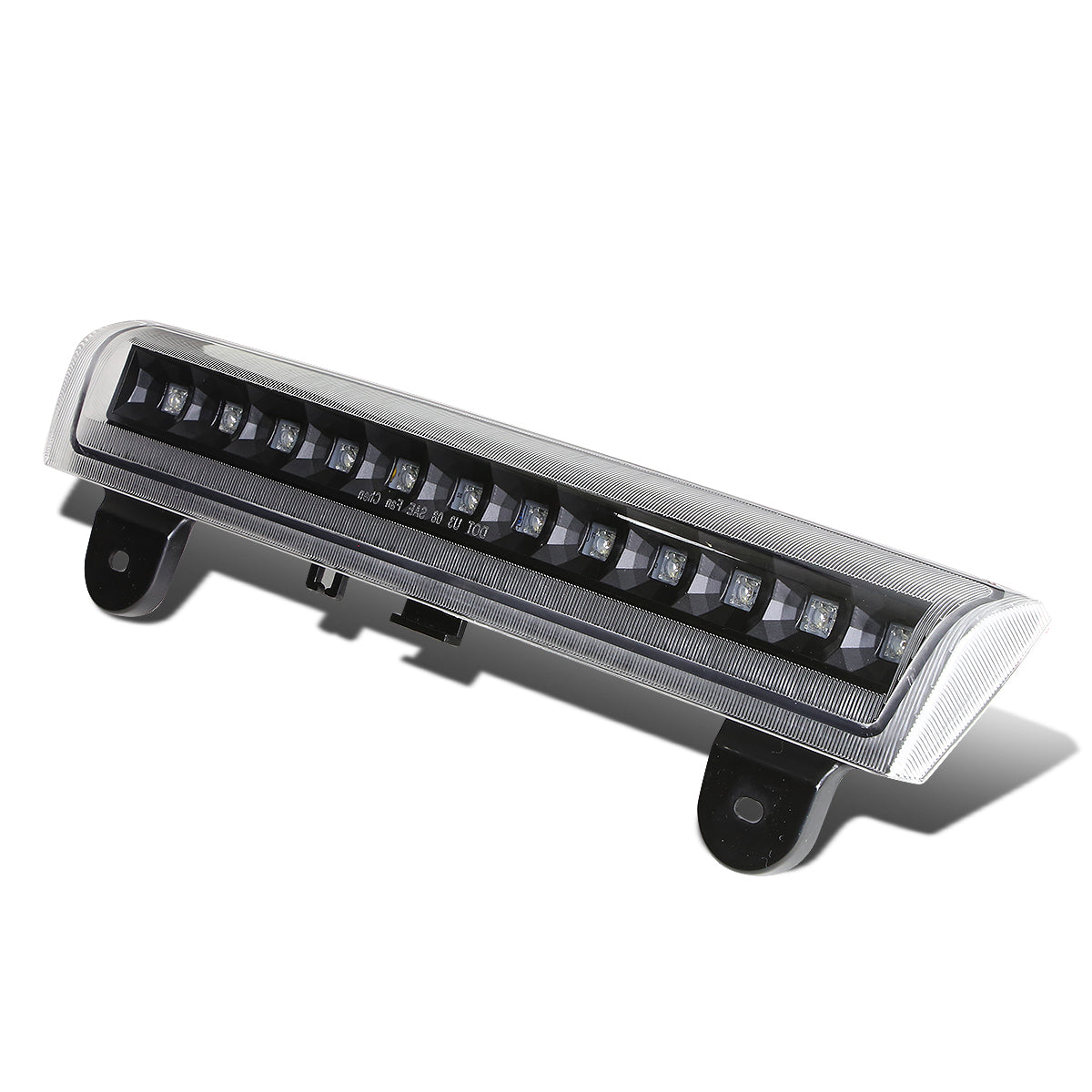 LUZ DE FRENO 00-06 CHEVY SUBURBAN 1500, 2500, CHEVY TAHOE, GMC YUKON, GMC YUKON XL 1500, 2500 - FITS LIFTGATE MODEL REAR DOORS ONLY - LED - BLACK