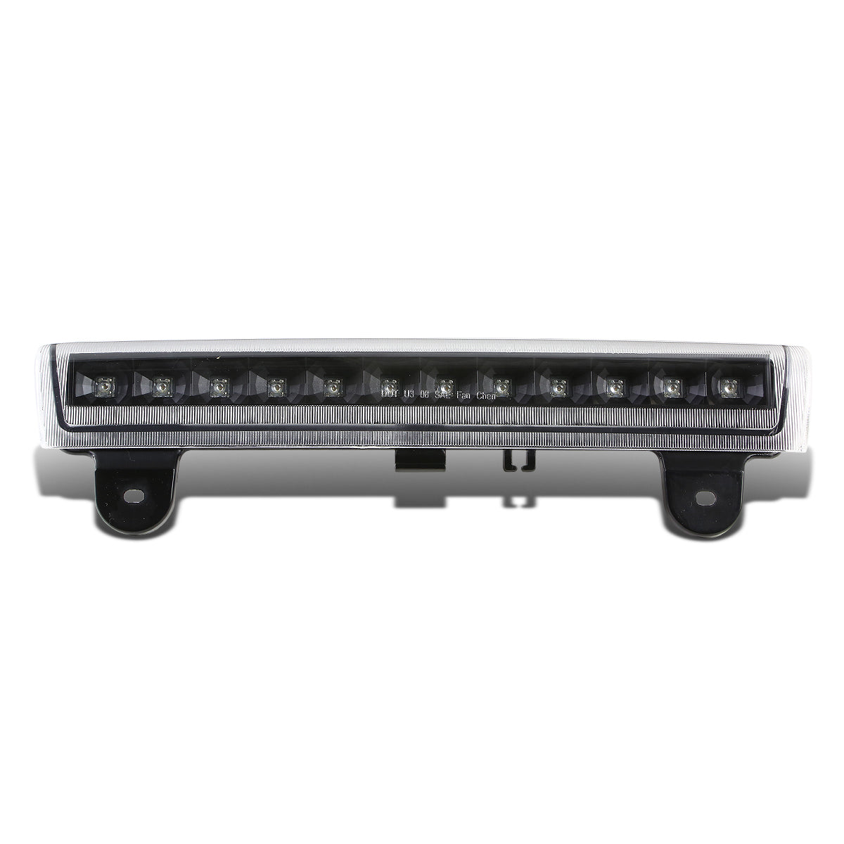 LUZ DE FRENO 00-06 CHEVY SUBURBAN 1500, 2500, CHEVY TAHOE, GMC YUKON, GMC YUKON XL 1500, 2500 - FITS LIFTGATE MODEL REAR DOORS ONLY - LED - BLACK