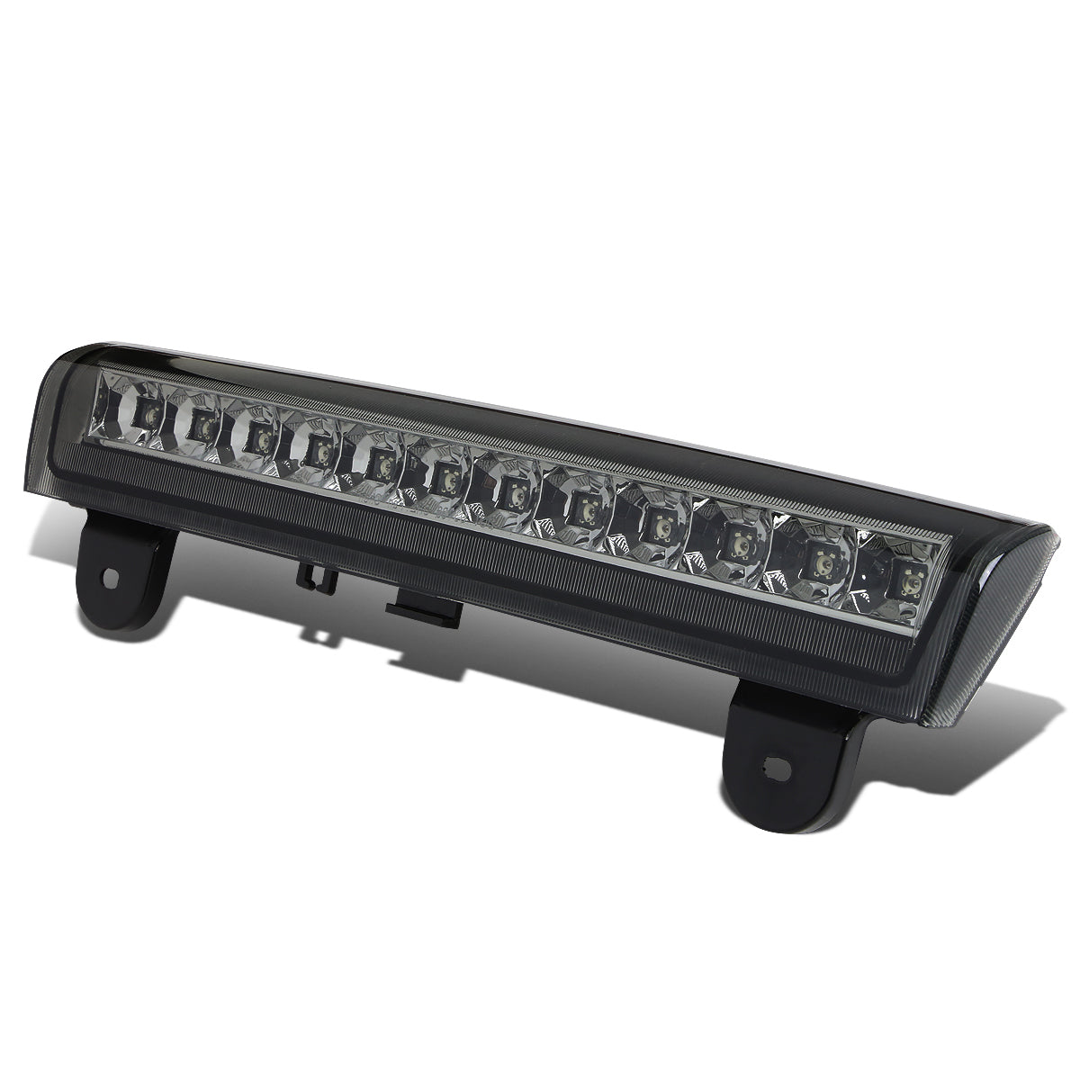 LUZ DE FRENO 00-06 CHEVY SUBURBAN 1500, 2500, CHEVY TAHOE, GMC YUKON, GMC YUKON XL 1500, 2500 - FITS LIFTGATE MODEL REAR DOORS ONLY - LED - SMOKE