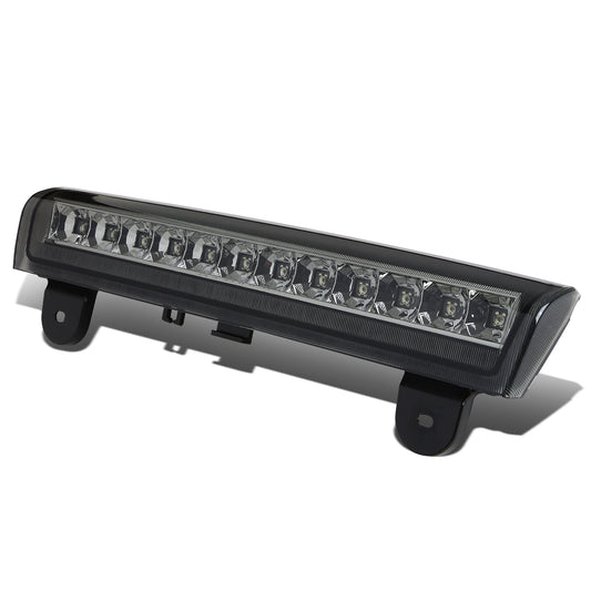 LUZ DE FRENO 00-06 CHEVY SUBURBAN 1500, 2500, CHEVY TAHOE, GMC YUKON, GMC YUKON XL 1500, 2500 - FITS LIFTGATE MODEL REAR DOORS ONLY - LED - SMOKE