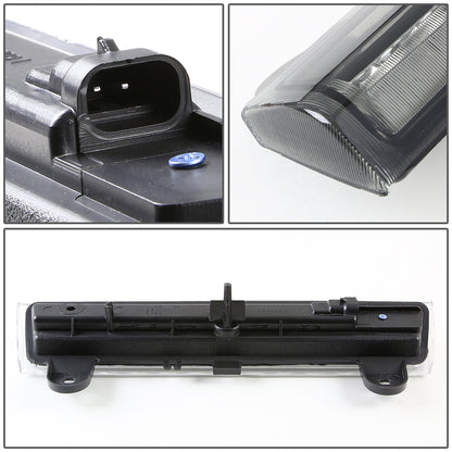 LUZ DE FRENO 00-06 CHEVY SUBURBAN 1500, 2500, CHEVY TAHOE, GMC YUKON, GMC YUKON XL 1500, 2500 - FITS LIFTGATE MODEL REAR DOORS ONLY - LED - SMOKE