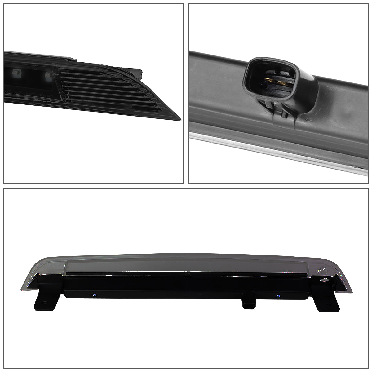 LUZ DE FRENO 05-06 CHEVY EQUINOX / 2006 PONTIAC TORRENT - LED - BLACK / SMOKE