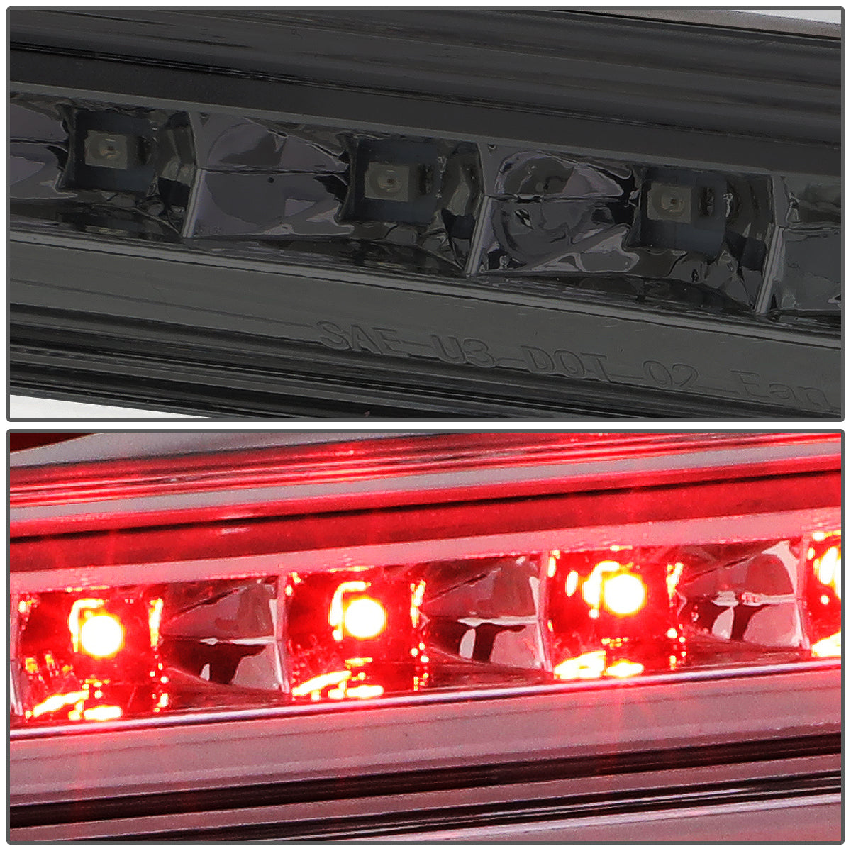 LUZ DE FRENO 05-06 CHEVY EQUINOX / 2006 PONTIAC TORRENT - LED - SMOKE