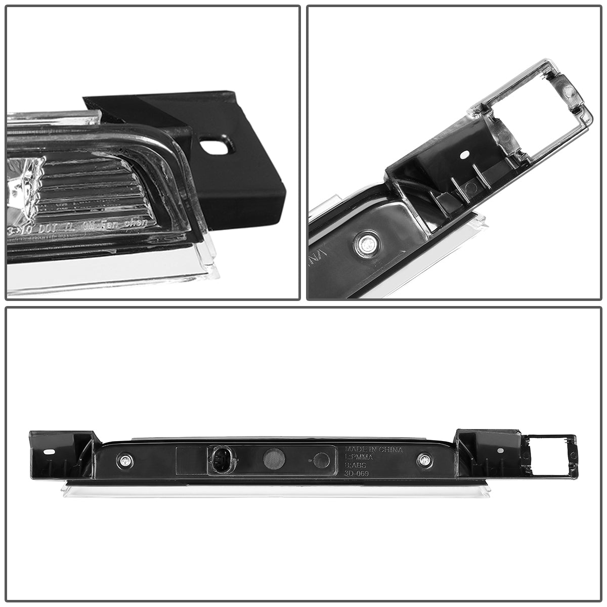 LUZ DE FRENO 10-17 CHEVY EQUINOX, GMC TERRAIN - LED - CHROME