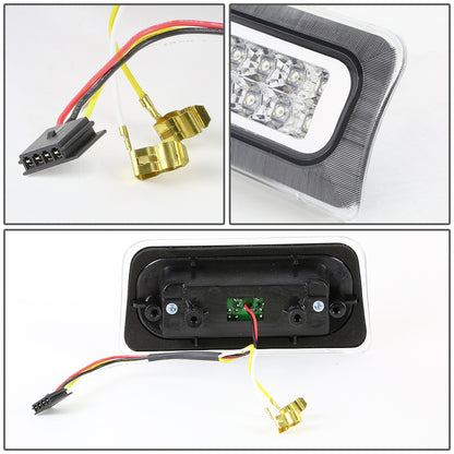 LUZ DE FRENO 94-03 CHEVY S10, GMC SONOMA / 96-00 ISUZU HOMBRE - FITS STANDARD CAB MODEL ONLY - LED - CHROME