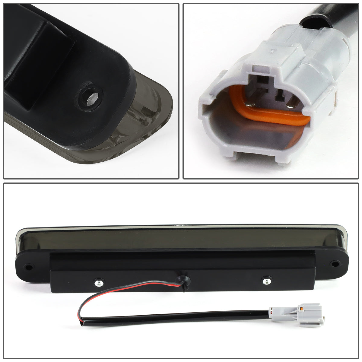 LUZ DE FRENO 94-97 HONDA PASSPORT / 93-97 ISUZU RODEO - LED - BLACK / SMOKE