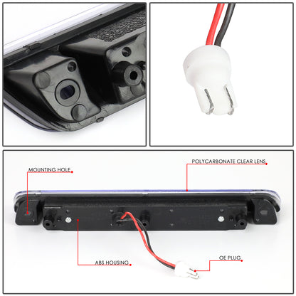 LUZ DE FRENO 06-14 HONDA RIDGELINE - PLUGS INTO FACTORY BULB SOCKET - LED - BLACK