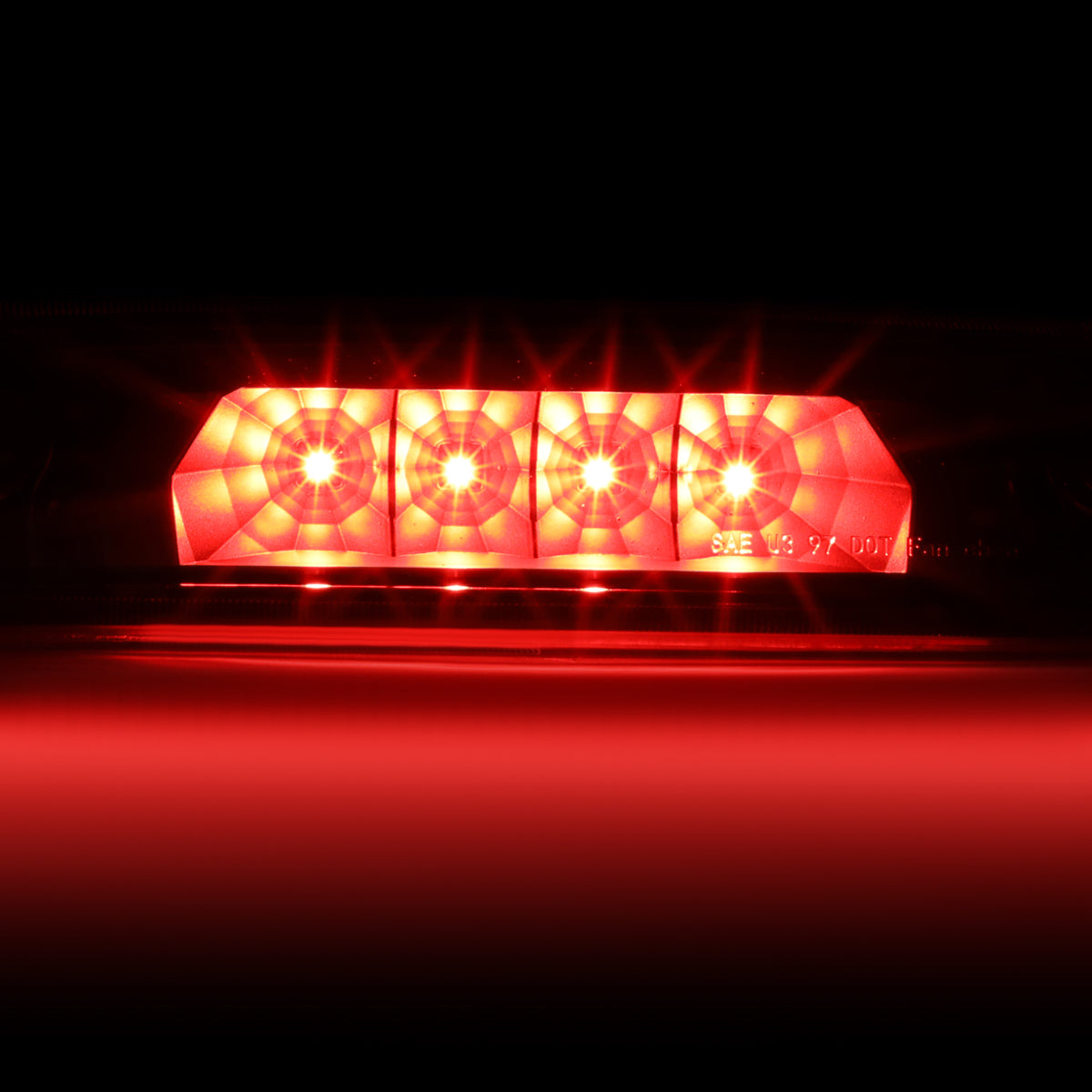 LUZ DE FRENO 97-01 JEEP CHEROKEE - LED - BLACK