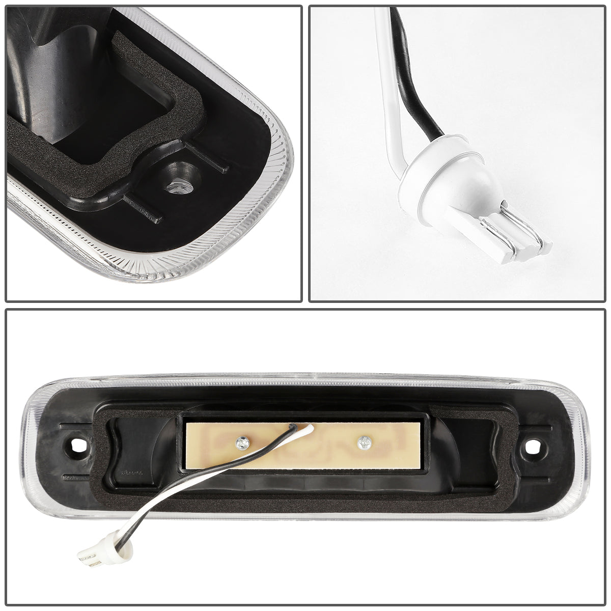 LUZ DE FRENO 06-14 HONDA RIDGELINE - PLUGS INTO FACTORY BULB SOCKET - LED - SMOKE