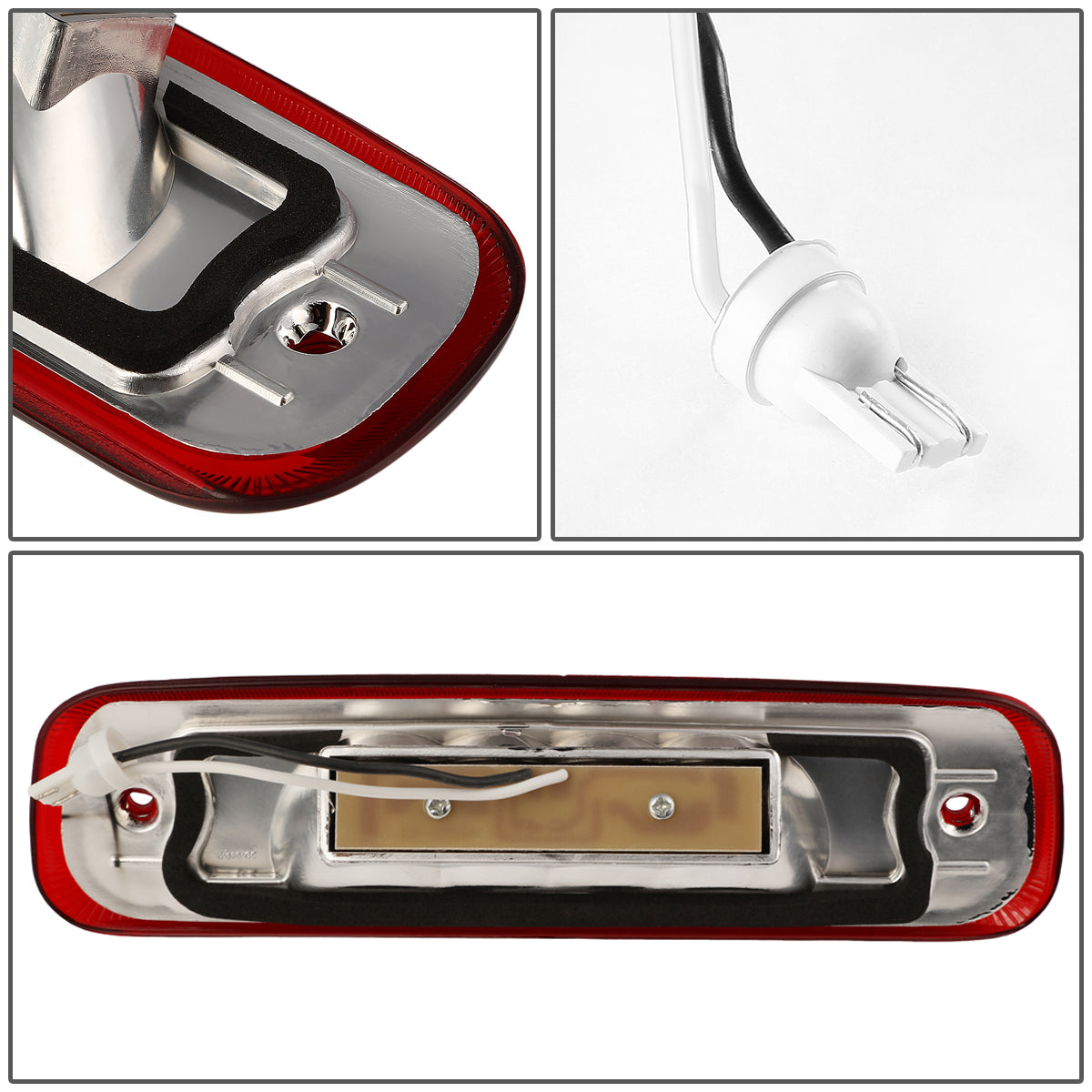 LUZ DE FRENO 97-01 JEEP CHEROKEE - LED - RED