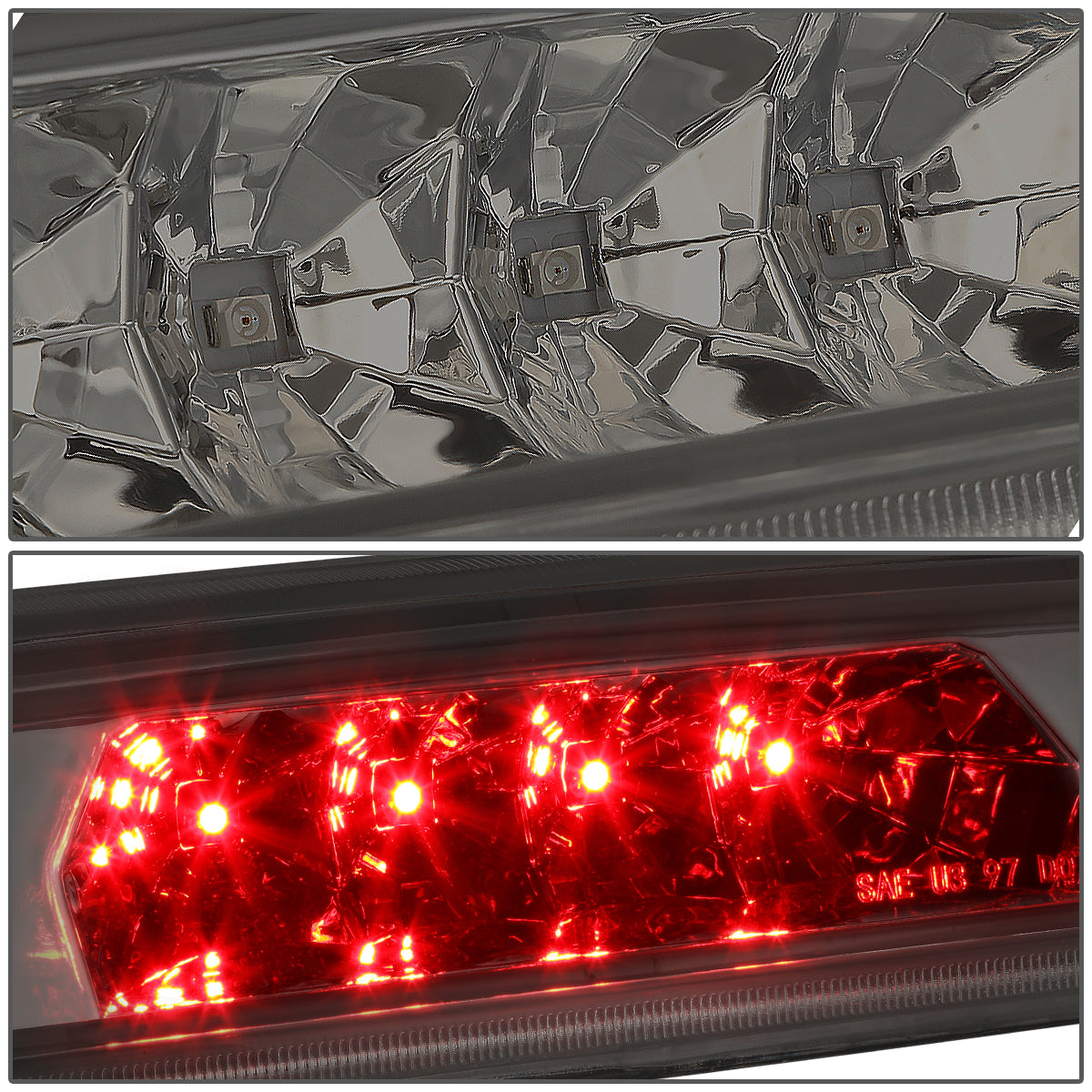 LUZ DE FRENO 97-01 JEEP CHEROKEE - LED - SMOKE