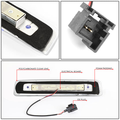 LUZ DE FRENO 06-10 JEEP COMMANDER - LED - CHROME