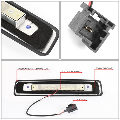 LUZ DE FRENO 06-10 JEEP COMMANDER - LED - SMOKE