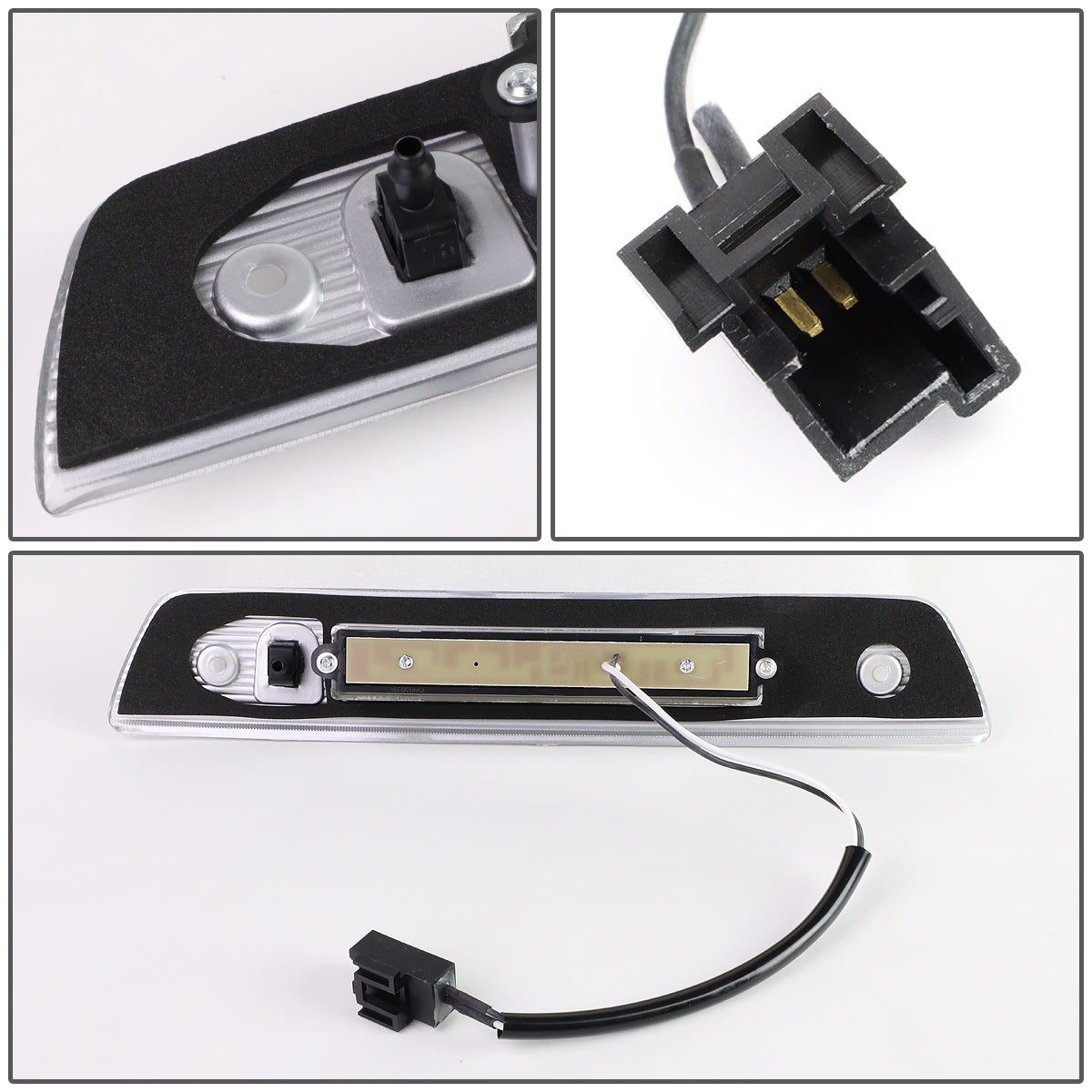 LUZ DE FRENO 05-10 JEEP GRAND CHEROKEE - LED - BLACK / SMOKE