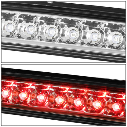 LUZ DE FRENO 07-12 DODGE CALIBER / 11-20 DURANGO / 07-16 JEEP COMPASS / 11-21 GRAND CHEROKEE - LED - CHROME