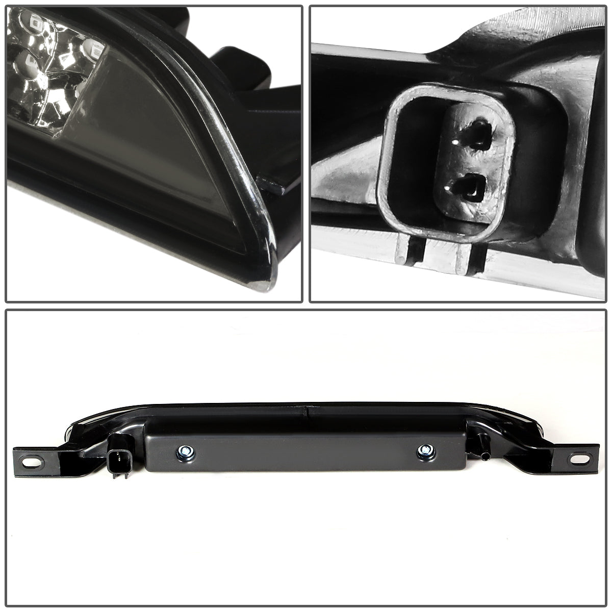 LUZ DE FRENO 07-12 DODGE CALIBER / 11-20 DURANGO / 07-16 JEEP COMPASS / 11-21 GRAND CHEROKEE - LED - SMOKE