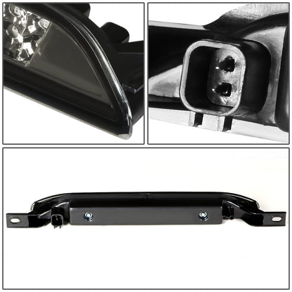LUZ DE FRENO 07-12 DODGE CALIBER / 11-20 DURANGO / 07-16 JEEP COMPASS / 11-21 GRAND CHEROKEE - LED - SMOKE