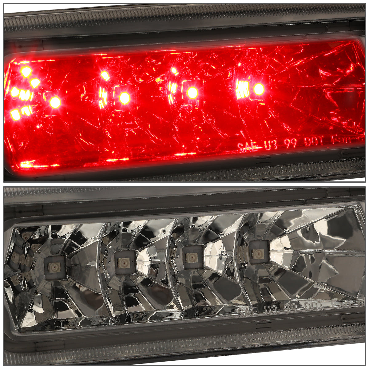 LUZ DE FRENO 99-04 JEEP GRAND CHEROKEE - LED - SMOKE