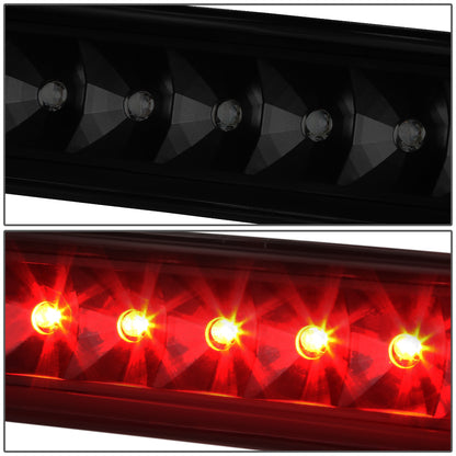 LUZ DE FRENO 97-06 JEEP WRANGLER - DOES NOT FIT MODELS WITH OFFROAD PACKAGE - LED - BLACK / SMOKE