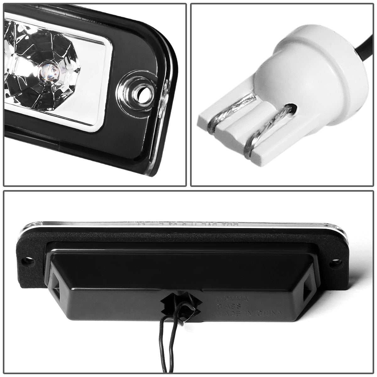 LUZ DE FRENO 97-06 JEEP WRANGLER - DOES NOT FIT MODELS WITH OFFROAD PACKAGE - LED - CHROME