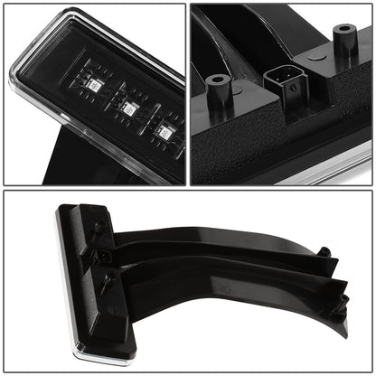 LUZ DE FRENO 07-17 JEEP WRANGLER - LED - CLEAR