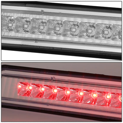 LUZ DE FRENO 05-15 NISSAN ARMADA / 2004 PATHFINDER ARMADA / 04-10 INFINITI QX56 - FITS MODELS WITHOUT CARGO LIGHT - LED - CHROME