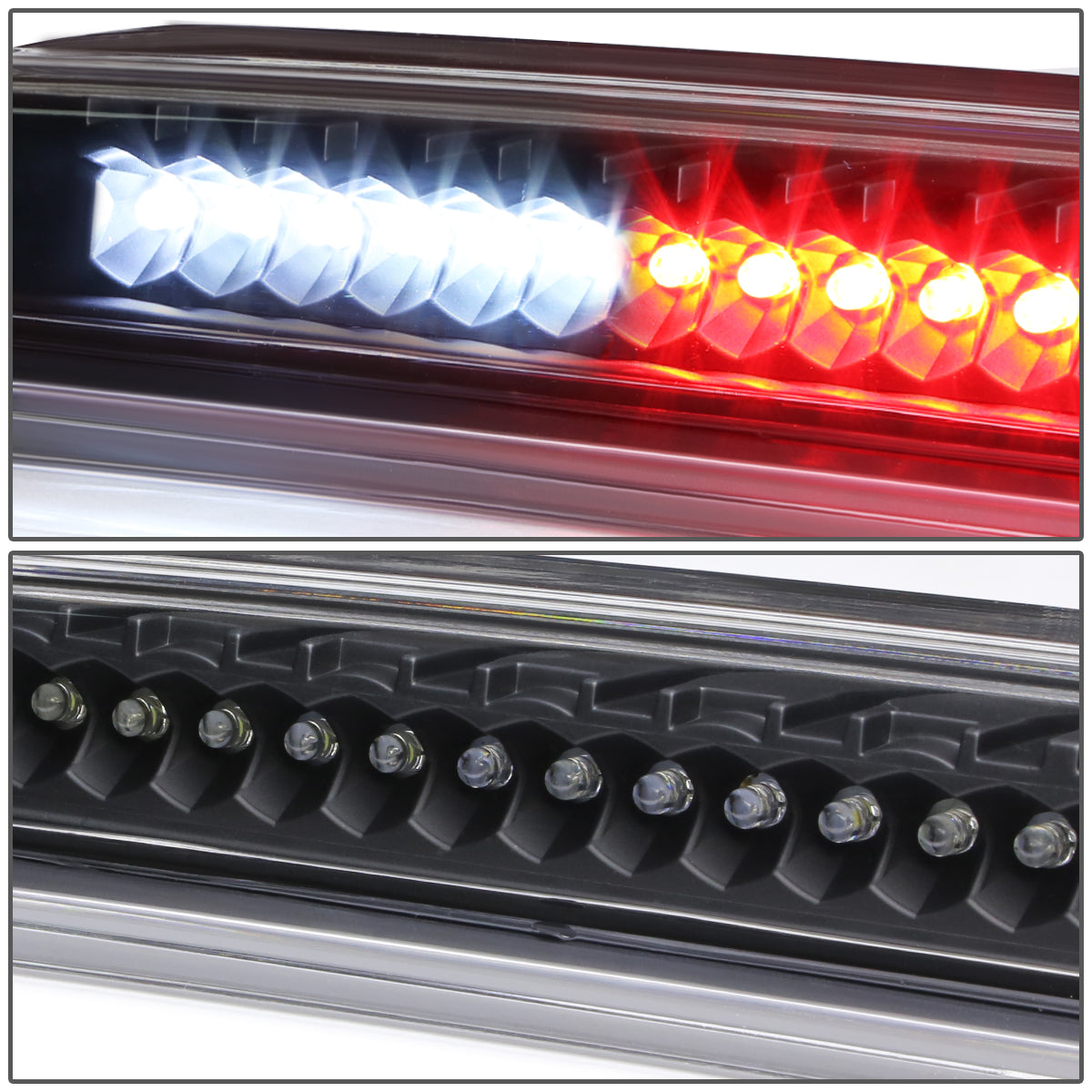 LUZ DE FRENO 04-15 NISSAN TITAN / 05-21 FRONTIER - LED - BLACK