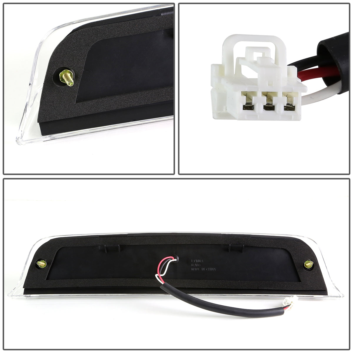 LUZ DE FRENO 04-15 NISSAN TITAN / 05-21 FRONTIER - LED - BLACK