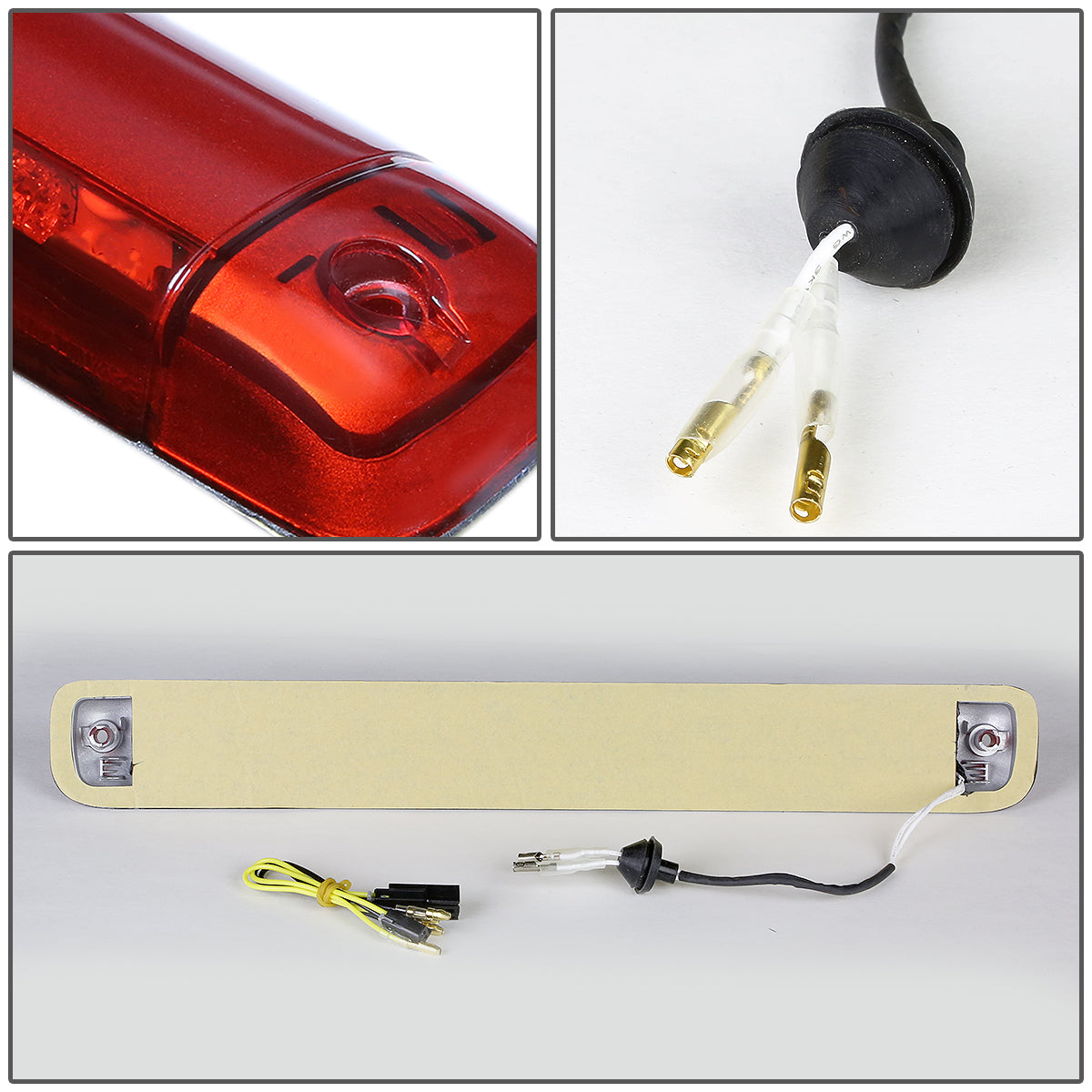 LUZ DE FRENO 94 CHEVY BLAZER - FULL SIZE / 94-05 CHEVY BLAZER S10 2-DR / 98-03 CHEVY BLAZER S104-DR - FITS MODELS WITH TAILGATE / 00-04 CHEVY SUBURBAN 1500, 2500, GMC YUKON XL 1500, GMC YUKON XL 2500 - FITS MODELS WITH REAR CARGO DOORS / 92-99 CHEVY