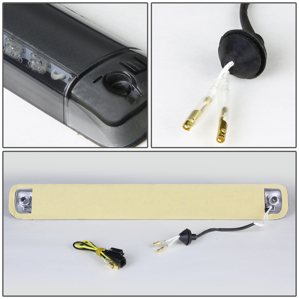 LUZ DE FRENO 94 CHEVY BLAZER - FULL SIZE / 94-05 CHEVY BLAZER S10 2-DR / 98-03 CHEVY BLAZER S104-DR - FITS MODELS WITH TAILGATE / 00-04 CHEVY SUBURBAN 1500, 2500, GMC YUKON XL 1500, GMC YUKON XL 2500 - FITS MODELS WITH REAR CARGO DOORS / 92-99 CHEVY