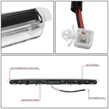 LUZ DE FRENO 05-10 SCION TC - LED - BLACK