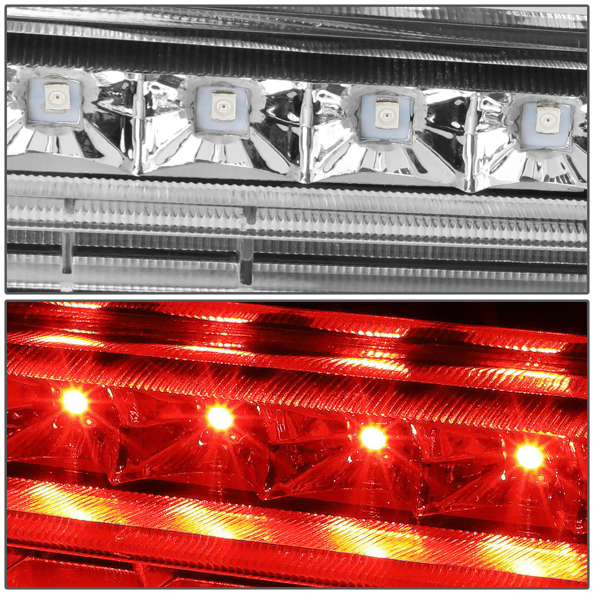 LUZ DE FRENO 05-10 SCION TC - LED - CHROME