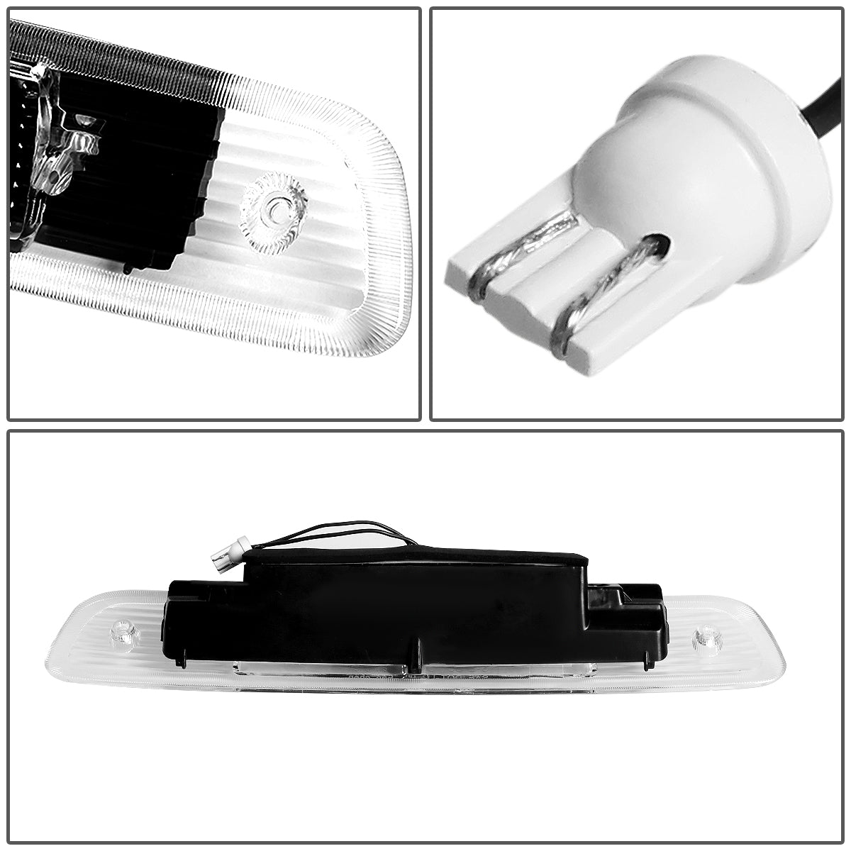 LUZ DE FRENO 01-03 TOYOTA HIGHLANDER - LED - BLACK