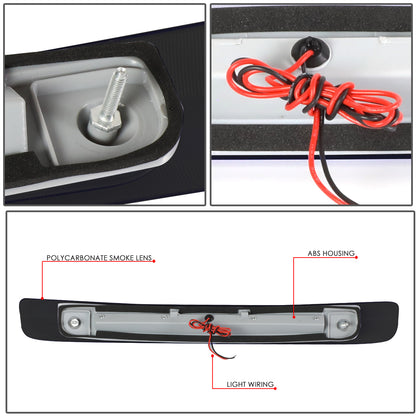 LUZ DE FRENO 98-07 TOYOTA LAND CRUISER - FITS MODELS WITHOUT SPOILER - REQUIRES WIRING TO VEHICHLES EXISTING HARNESS - LED - SMOKE